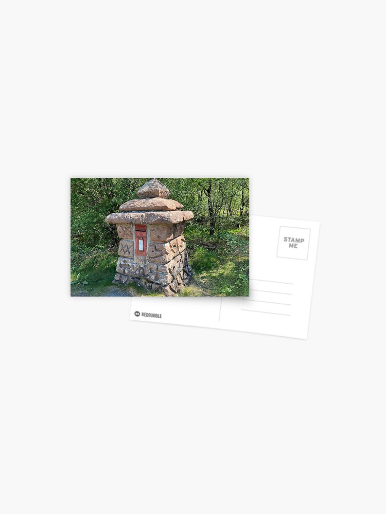 Thumbnail 1 of 2, Postcard, Pillar Box designed and sold by orcadia.