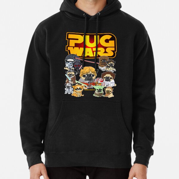 PUG WARS Pullover Hoodie