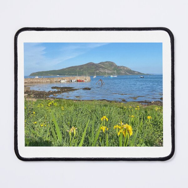 Item preview, Yellow flag & Holy Isle designed and sold by Fiona MacNab.