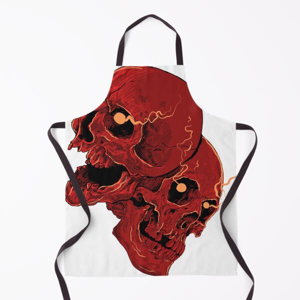 Item preview, satanic red skull designed and sold by TshaStore.