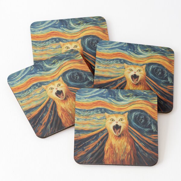 Item preview, Screaming Cat designed and sold by NXTprints.