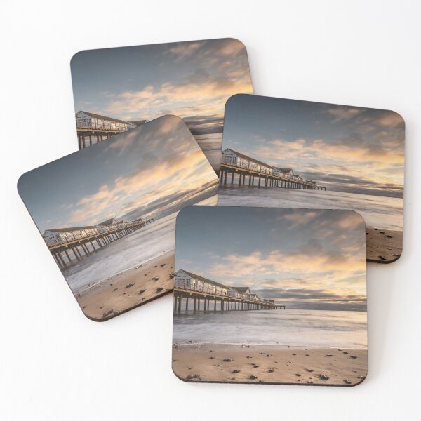 Item preview, Winter Sunrise on Southwold Beach designed and sold by dp-images.