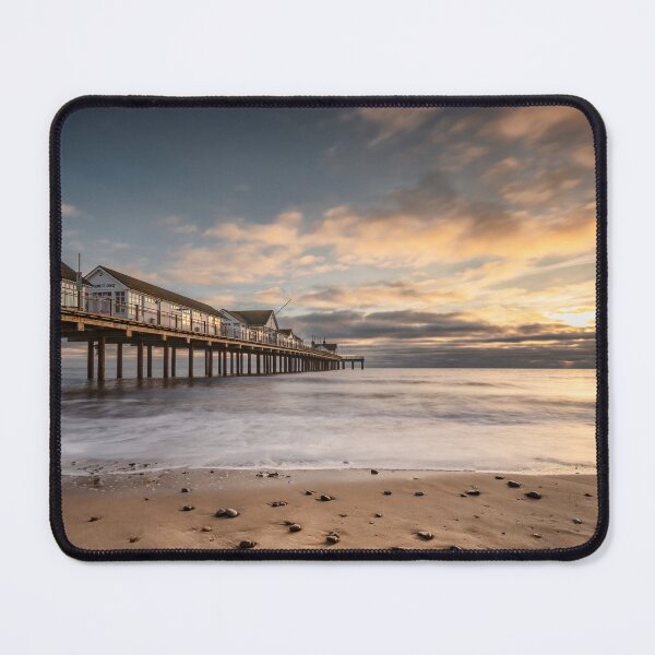 Item preview, Winter Sunrise on Southwold Beach designed and sold by dp-images.