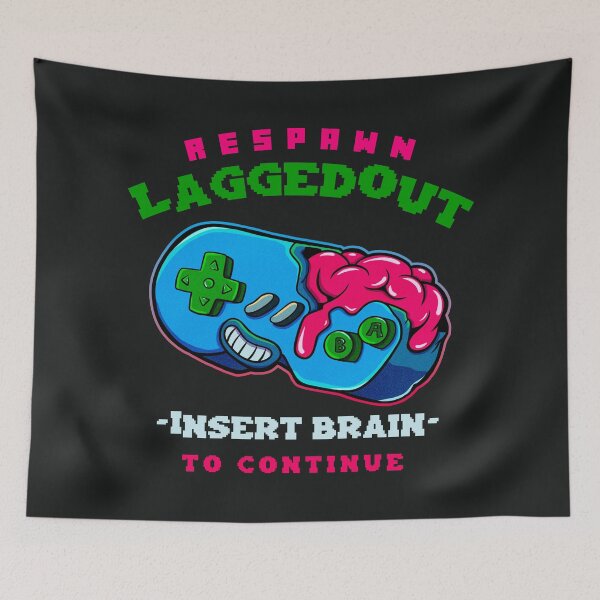Item preview, Gamer Brain Controller : Press Start Neurons designed and sold by ImaginarStore.