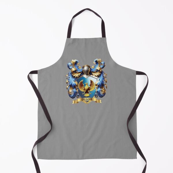 Item preview, Dunne Family Crest – Irish Blue Shield with Golden Eagle designed and sold by Highlandkings.
