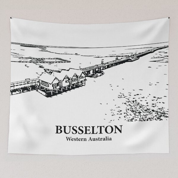 Item preview, Busselton - Western Australia designed and sold by Lakeric Cityscapes.