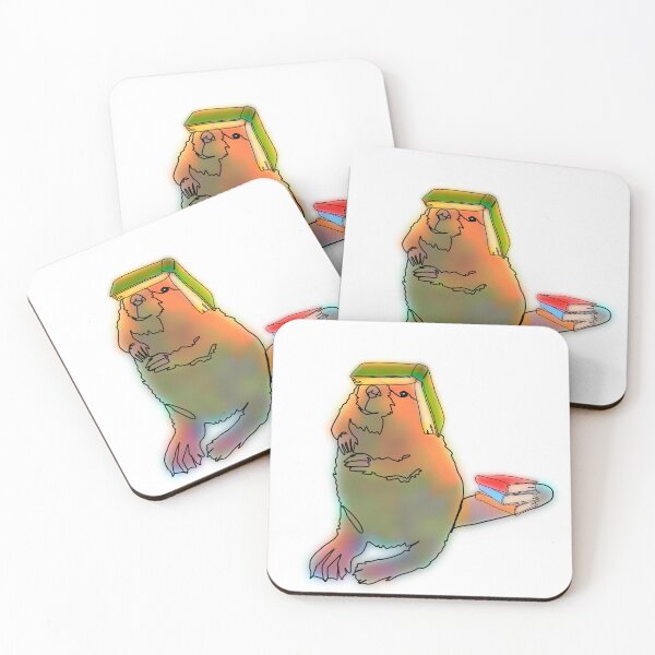 Item preview, Benny the Bookish Beaver - animalzinhats designed and sold by Ashley’sAnimalz.