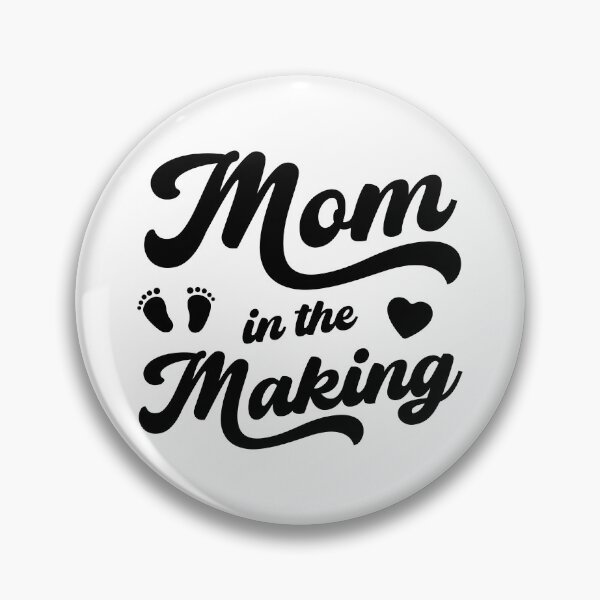 Item preview, Mom in the Making (Black Text) designed and sold by STUDIO-72.