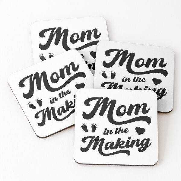 Item preview, Mom in the Making (Black Text) designed and sold by STUDIO-72.