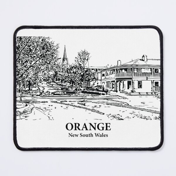 Item preview, Orange - New South Wales designed and sold by Lakeric Cityscapes.