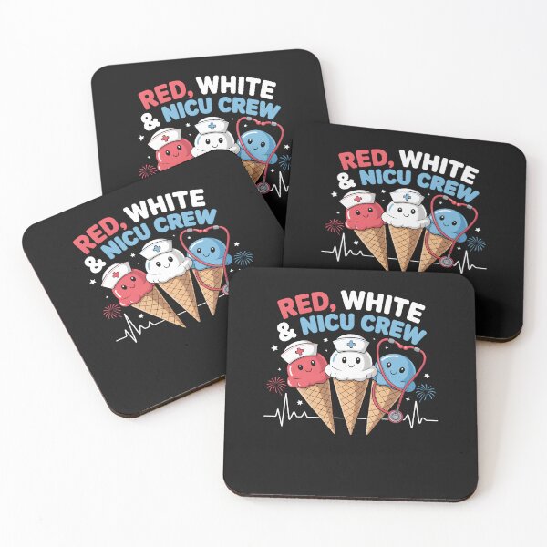 Item preview, 4th Of July Nicu Nurse Crew Ice Cream Summer Women Men designed and sold by clothesy7.