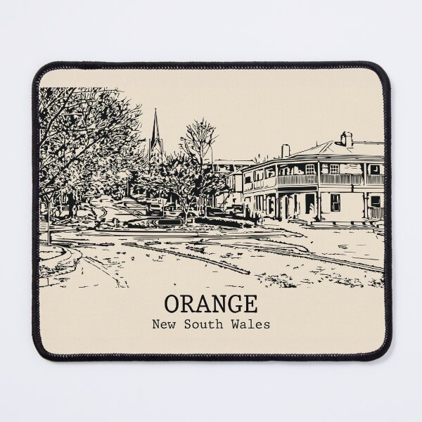 Item preview, Orange - New South Wales designed and sold by Lakeric Cityscapes.