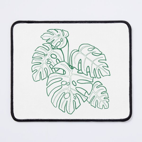 Item preview, green monstera leaf outline designed and sold by LivsPlantHouse.