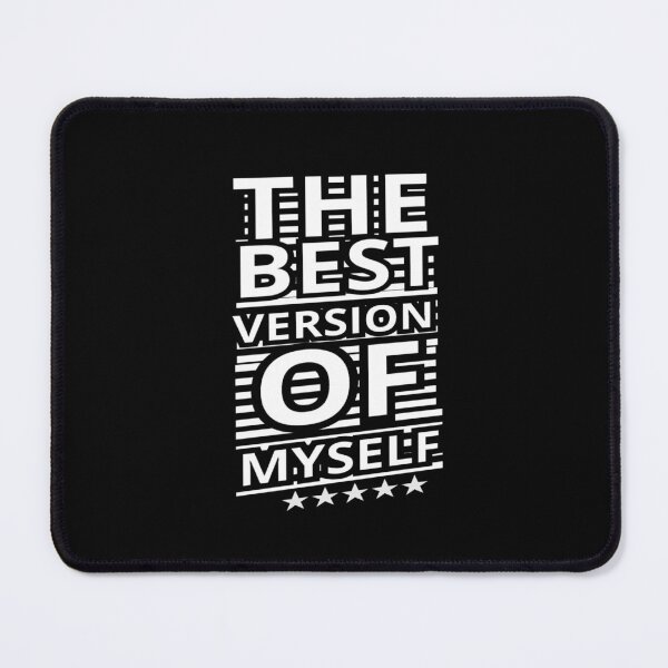 Item preview, TMotivational B&W THE BEST VERSION OF MYSELF. designed and sold by Giulivo Store Graphic.