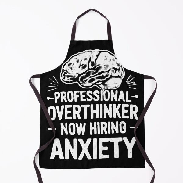 Item preview, Professional Overthinker – Now Hiring Anxiety T-Shirt – Mental Health Humor designed and sold by Globe-vibes.