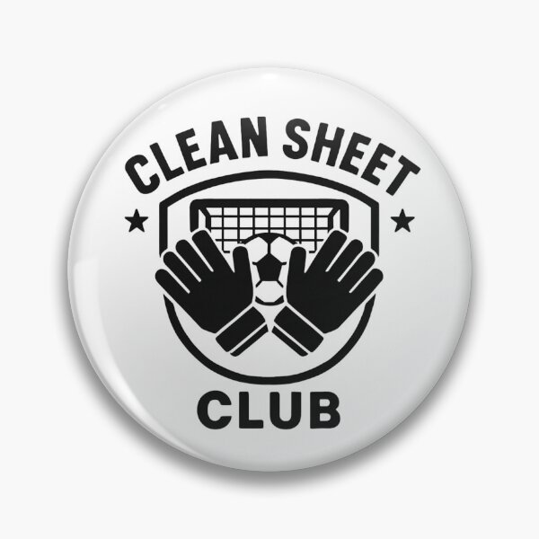 Item preview, Goalkeeper Clean Sheet Club Design designed and sold by YoungLads.