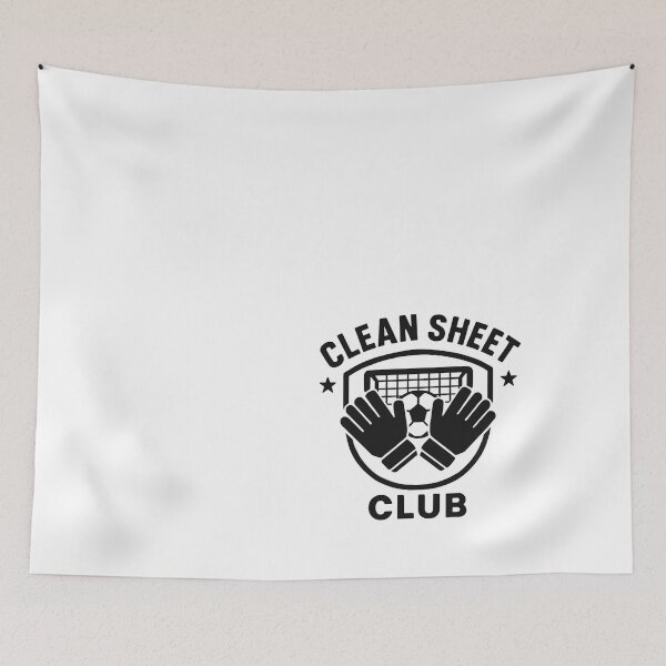 Item preview, Goalkeeper Clean Sheet Club Design designed and sold by YoungLads.