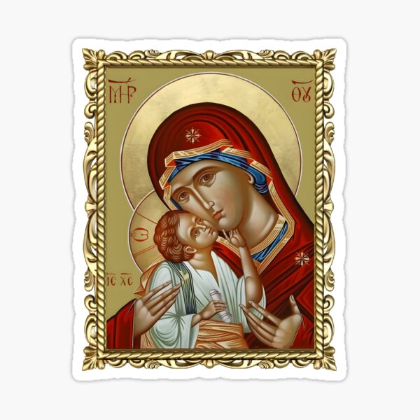 Item preview, icon of Mother of God ,Theotokos designed and sold by orthodox-icon.