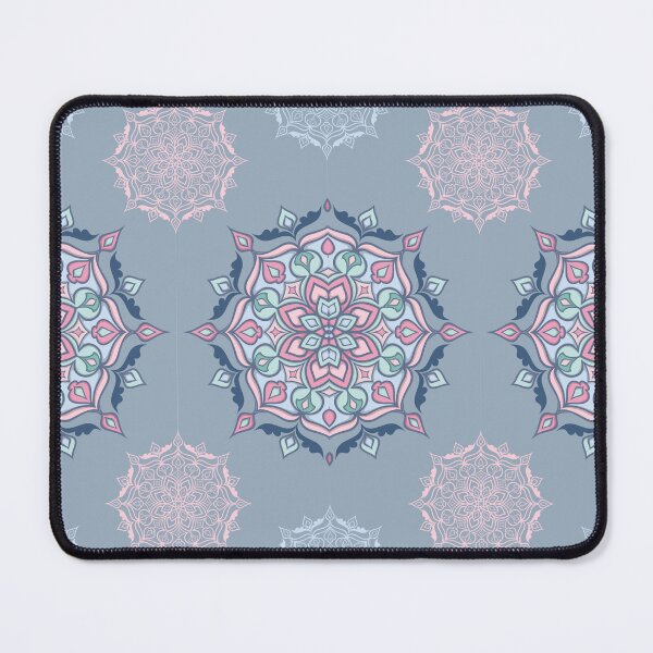 Item preview, Dusty Blue and Soft Pink Mandala designed and sold by RisaArt22.