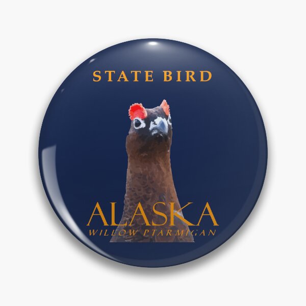 Item preview, Alaska Territory Bird The Willow Grouse designed and sold by taiche.