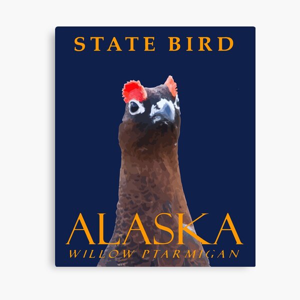 Item preview, Alaska Territory Bird The Willow Grouse designed and sold by taiche.