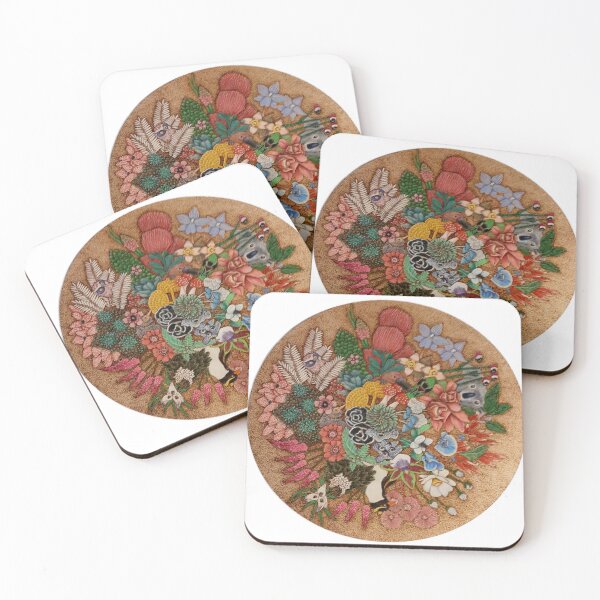 Item preview, Australasian Floral Mandala designed and sold by ArtbyKat75.