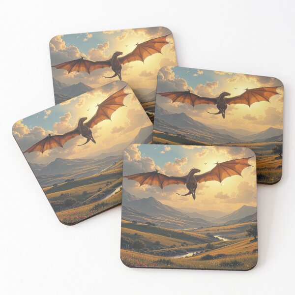 Item preview, Dragon Over Golden Valley designed and sold by DiceWay.