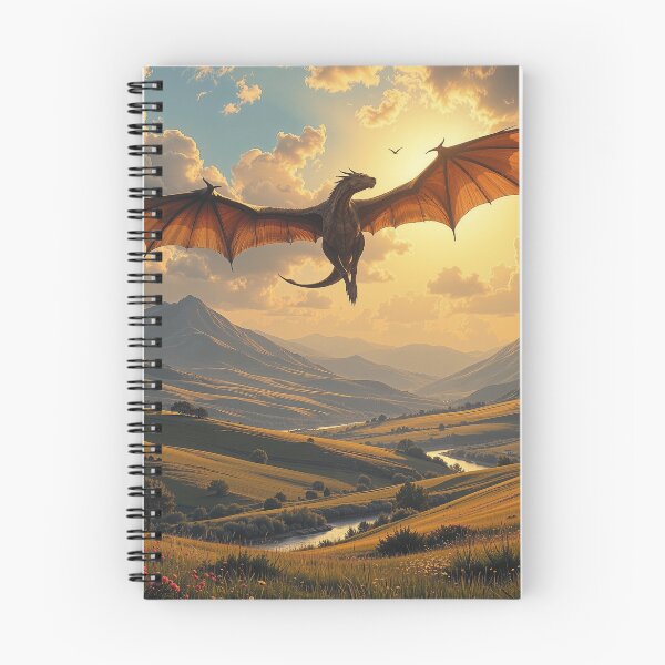 Item preview, Dragón sobre el Valle Dorado designed and sold by DiceWay.