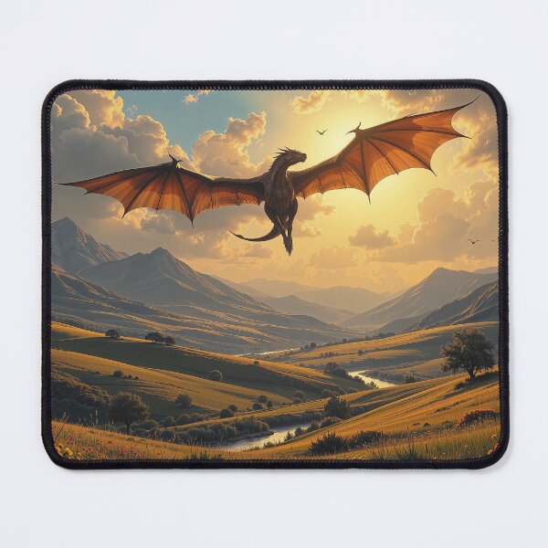 Item preview, Dragon Over Golden Valley designed and sold by DiceWay.