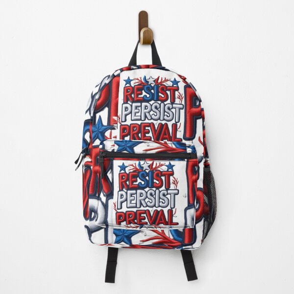 Item preview, Resist Persist Prevail Embroidered Patch Design designed and sold by ArtDesignTp.