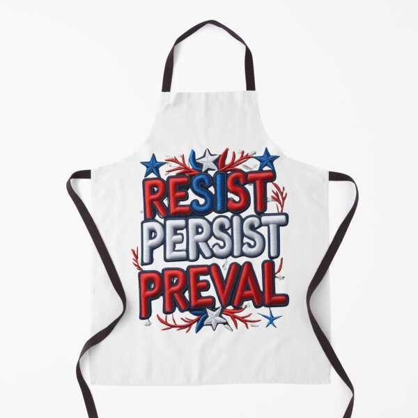 Item preview, Resist Persist Prevail Embroidered Patch Design designed and sold by ArtDesignTp.
