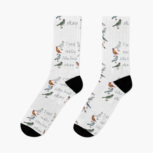 Item preview, I Just Really Like Birds OK T-Shirt – Funny Birdwatcher Gift  designed and sold by countrymouse.
