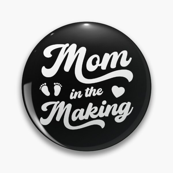 Item preview, Mom in the Making (White Text) designed and sold by STUDIO-72.