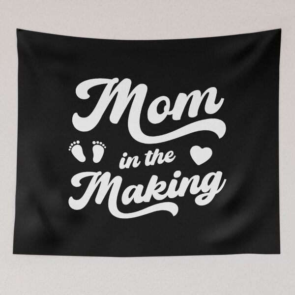Item preview, Mom in the Making (White Text) designed and sold by STUDIO-72.