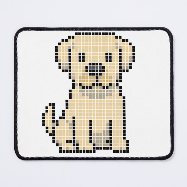 Item preview, Pixeled Lab (light yellow) designed and sold by Brain Fart Buffet.