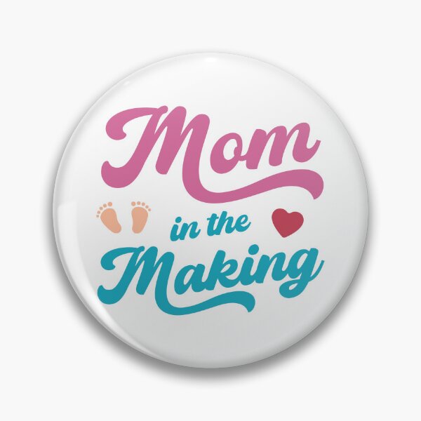 Item preview, Mom in the Making (Colour Text on White) designed and sold by STUDIO-72.