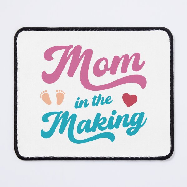 Item preview, Mom in the Making (Colour Text on White) designed and sold by STUDIO-72.