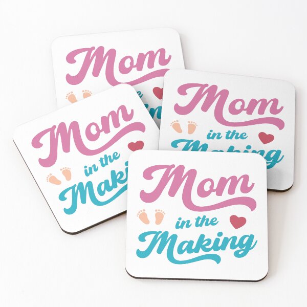 Item preview, Mom in the Making (Colour Text on White) designed and sold by STUDIO-72.