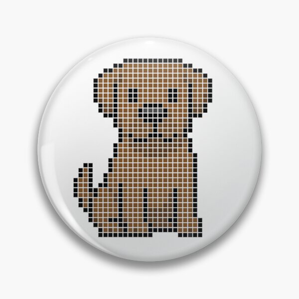 Item preview, Pixeled Lab (chocolate) designed and sold by Brain Fart Buffet.
