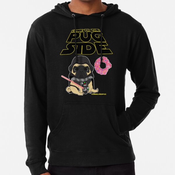Come to the Pug Side Lightweight Hoodie