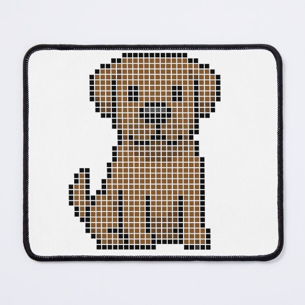 Item preview, Pixeled Lab (chocolate) designed and sold by Brain Fart Buffet.