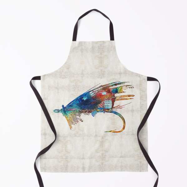 Item preview, Colorful Fly Fishing Lure Art designed and sold by Sharon Cummings Art.