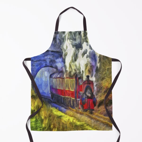 Item preview, Steam Train Van Gogh Style designed and sold by Londonimages.