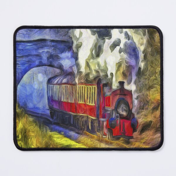 Item preview, Steam Train Van Gogh Style designed and sold by Londonimages.