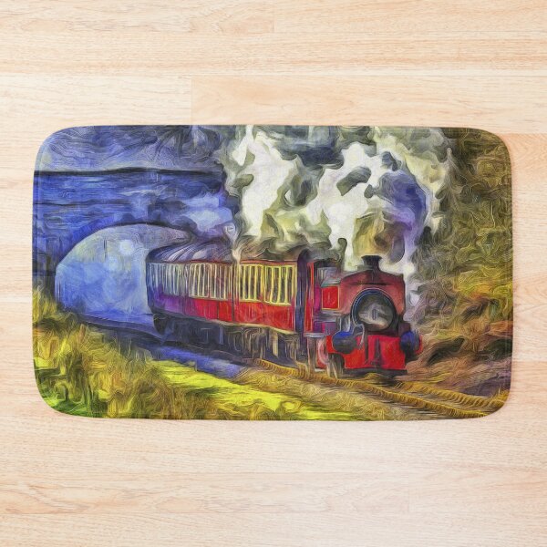 Item preview, Steam Train Van Gogh Style designed and sold by Londonimages.