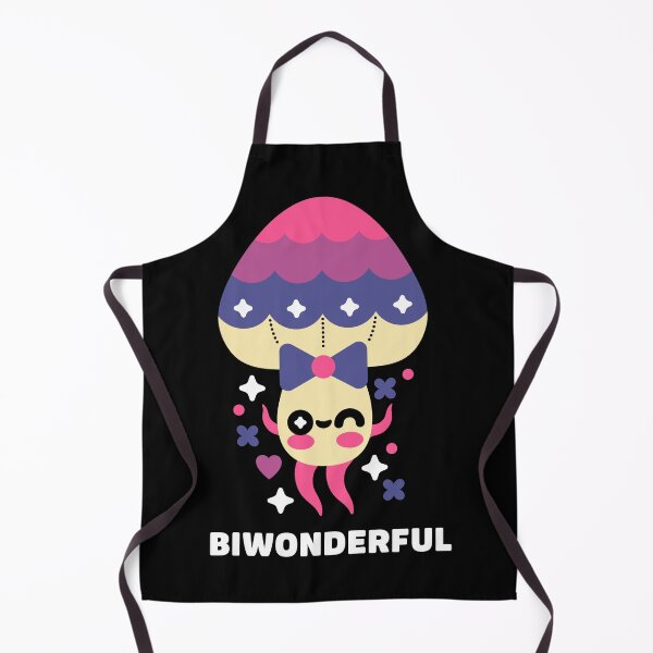 Item preview, Bisexual Pride Mushroom designed and sold by musingtreeart.