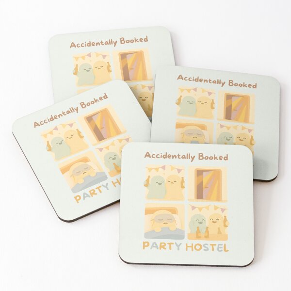 Item preview, Accidentaly Party Hostel - Funny travel designs designed and sold by HolaNomad.