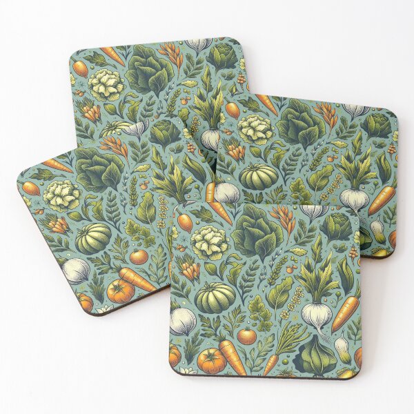 Item preview, Garden Veggies - Pop Art - Gardener designed and sold by AmberRoseWrites.