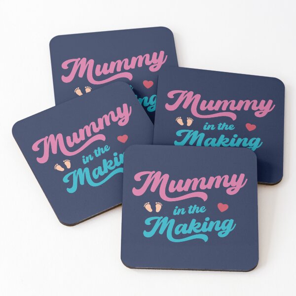 Item preview, Mummy in the Making (Colour Text on Blue) designed and sold by STUDIO-72.