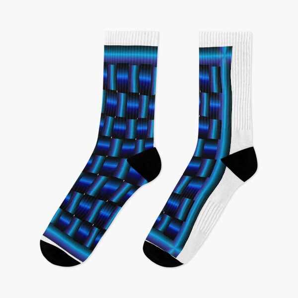 Item preview, seamless pattern Vibrant Blue Gradient Checkered Seamless. creating a grid like texture. designed and sold by CreativebyTKK.